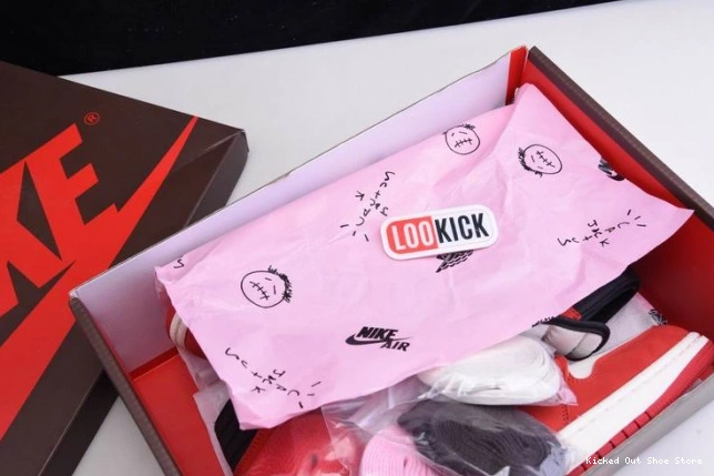 Kicked Out Shoe Store HIGH JORDAN TRAVIS CD4487 100(RED) X OG SCOTT 1 AIR RETRO - 0818